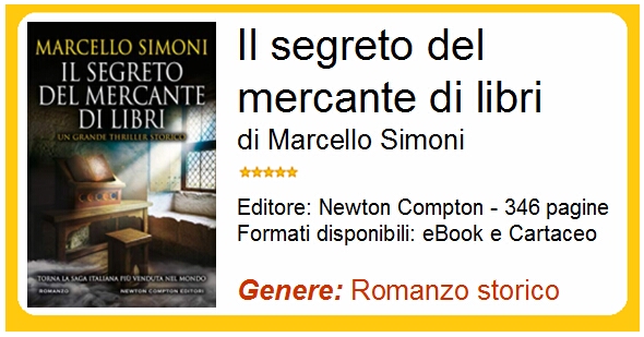 Il segreto del mercante di libri di Marcello Simoni, recensione del libro